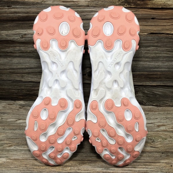 Nike React Element 55 Pink Sneaker Women 9.5 - Picture 7 of 8